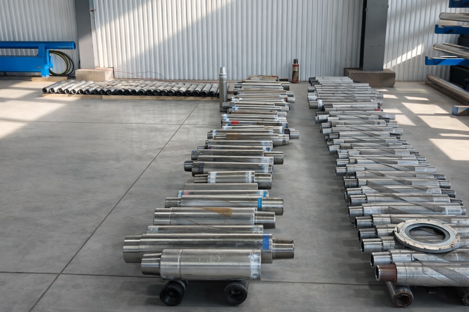 Переводники и детали в сервисном центре